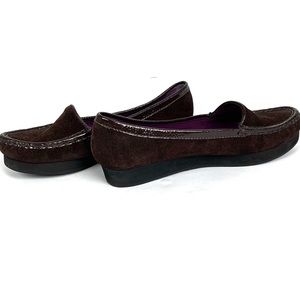 Boden | Suede and Patent Leather Loafer Sz 38